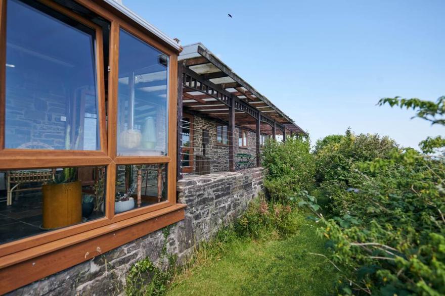 Brofallen, Bungalow tucked away close to the township of Laugharne is the outstanding Brofallen.