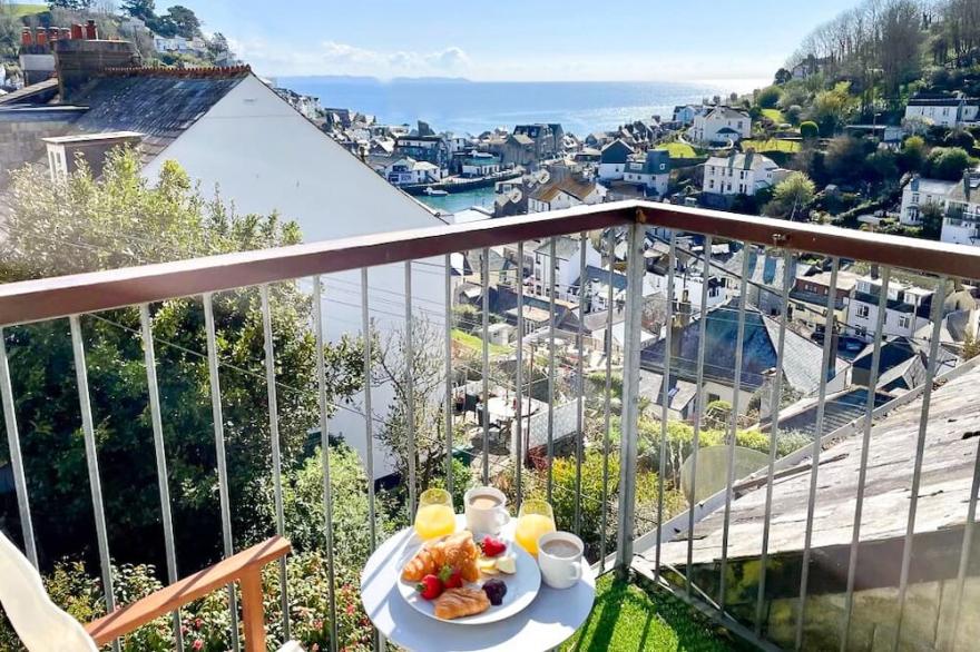 Beautiful Cottage with Sea Views Over Looe