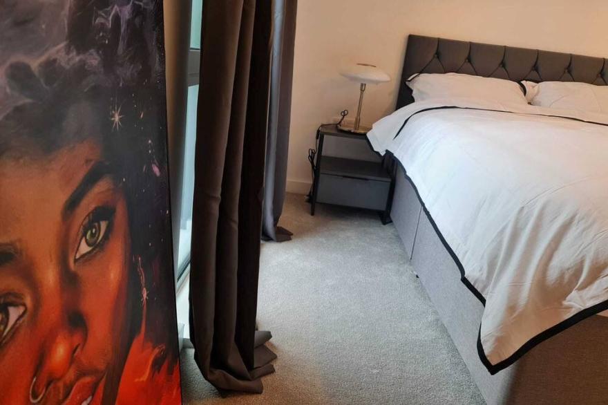 Luxurious spacious 2 bed apartment in East London
