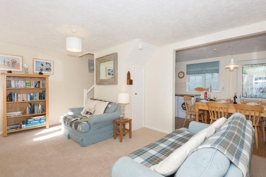 Character cottage in peaceful location, near the beach.