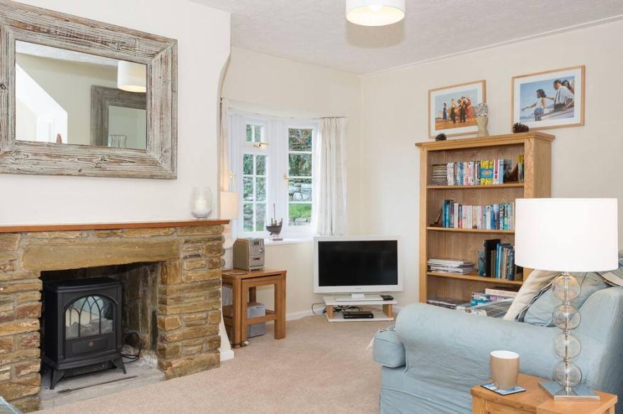 Character cottage in peaceful location, near the beach.