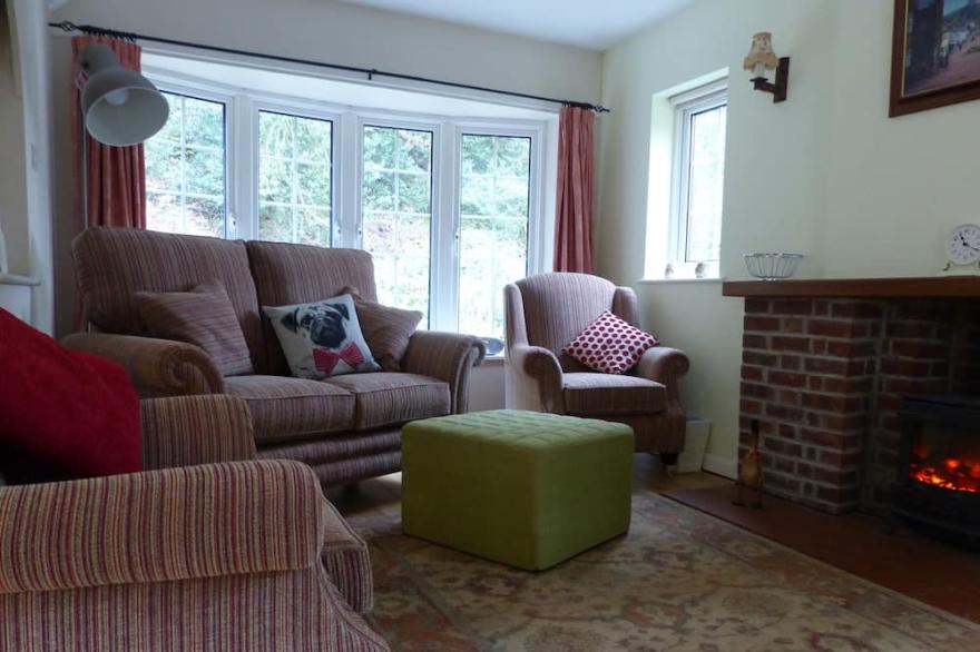 Tanglewood: idyllic two-bedroom cottage in Exmoor National Park