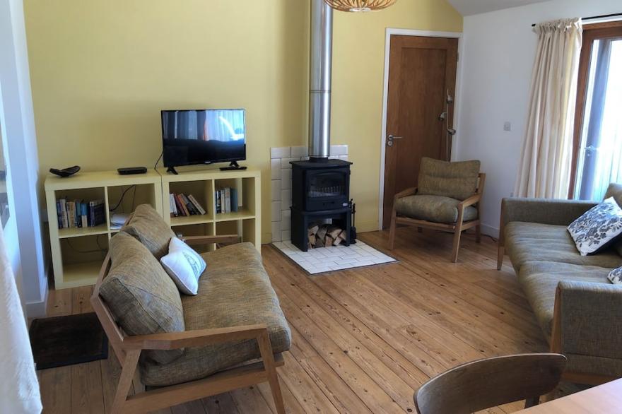 Contemporary converted barn, rural location very close to the coast
