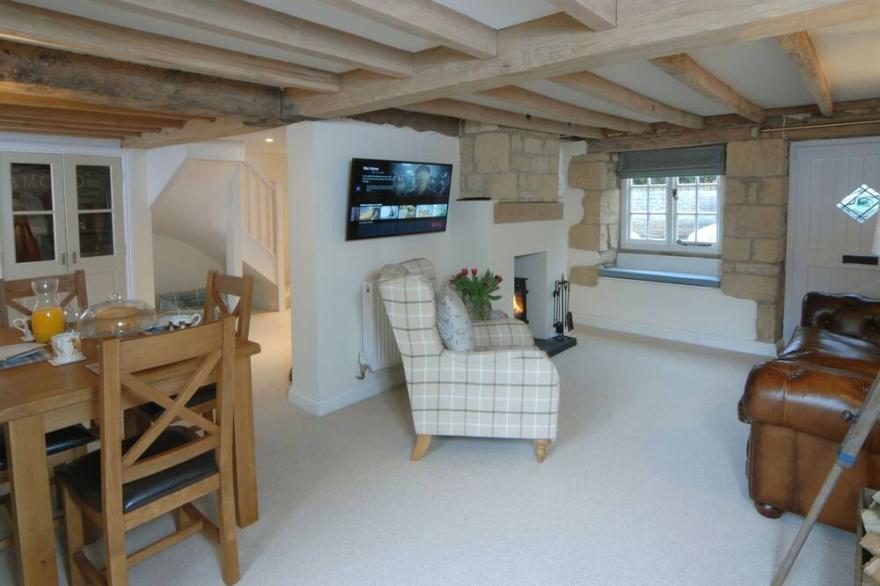 Diamond Cottage combines heritage with clean lines and contemporary interiors.