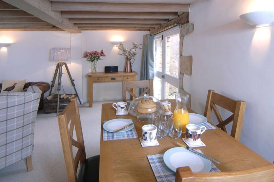 Diamond Cottage combines heritage with clean lines and contemporary interiors.