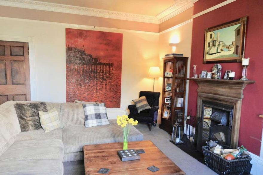 An elegant Georgian house in an historic period terrace.