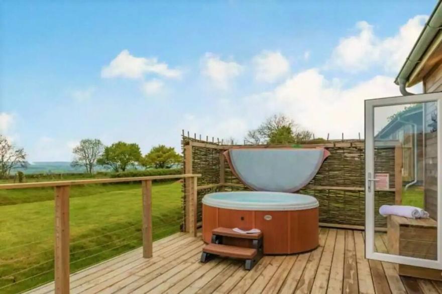 Stags Barn - Luxury 5* Dorset barn conversion with private hot tub