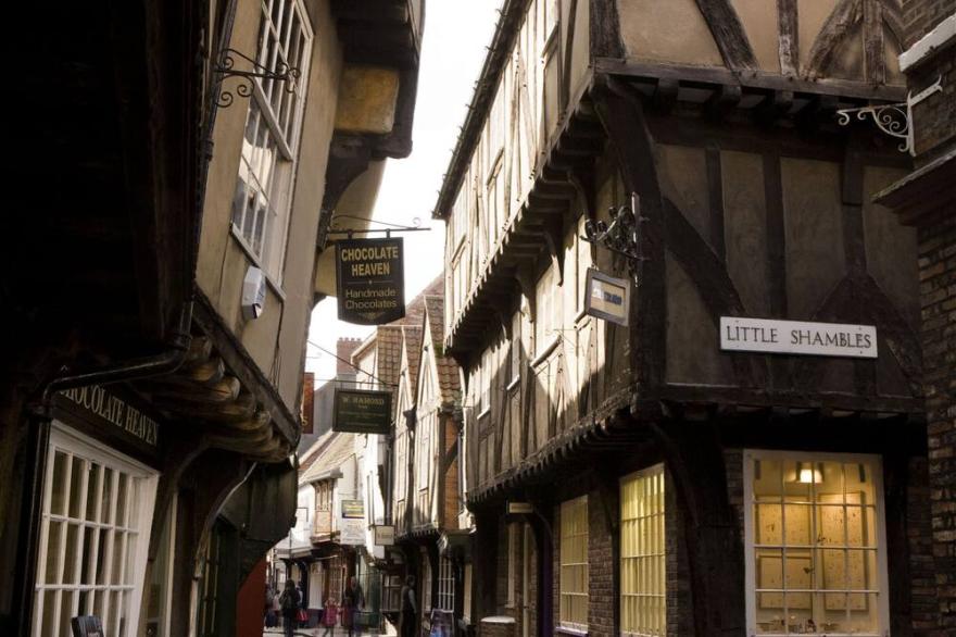 The Attic Suite top floor apartment on The Shambles sleeps up to 4 people.