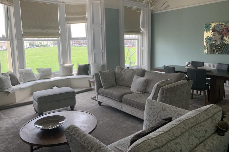 46B is a beautiful large  Apartment with Sea views in the heart of Tynemouth