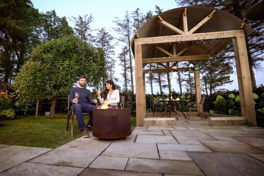 Reset surrounded by nature in one of our 4 Shepherds Huts at Ballyness