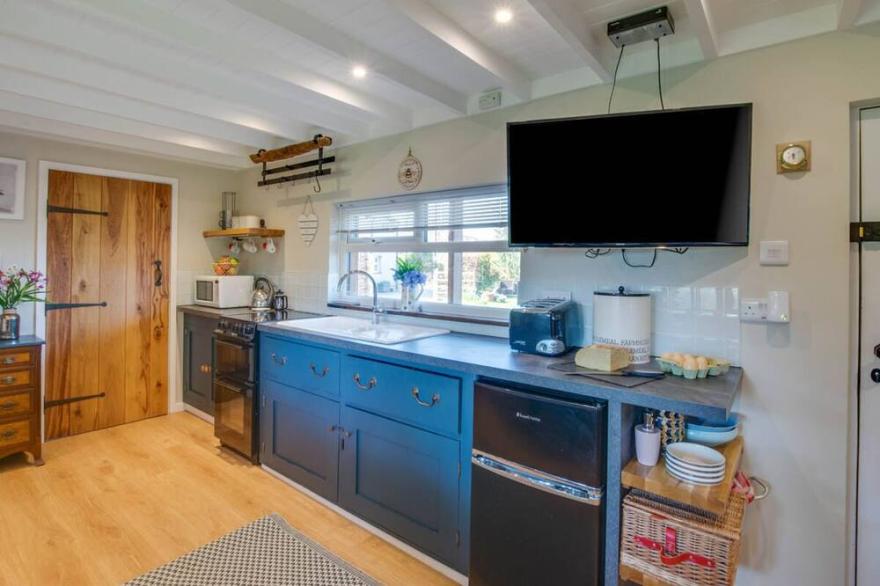 The Cabin at Bragdy in the beautiful Pwllheli
