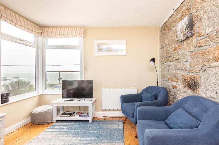 Carveth, located in the picturesque fishing village of mousehole with amazing sea views
