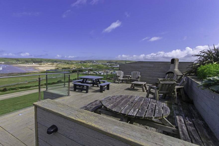 Stables - BEST Sea views in Croyde! Sleeps 8