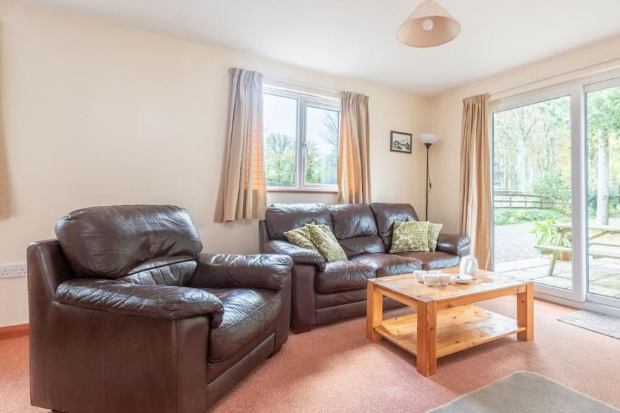 Pine Croft, attractive properties with gardens and woodland areas and close to the village of perranporth
