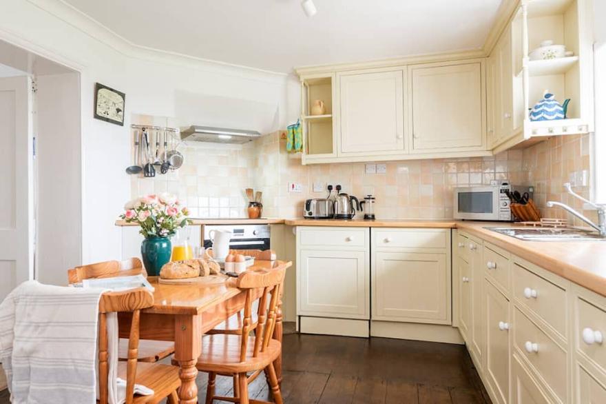 Old Coastguard Cottage is one of the iconic beachside properties in Downderry and has uninterrupted sea views