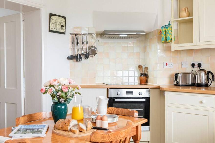 Old Coastguard Cottage is one of the iconic beachside properties in Downderry and has uninterrupted sea views