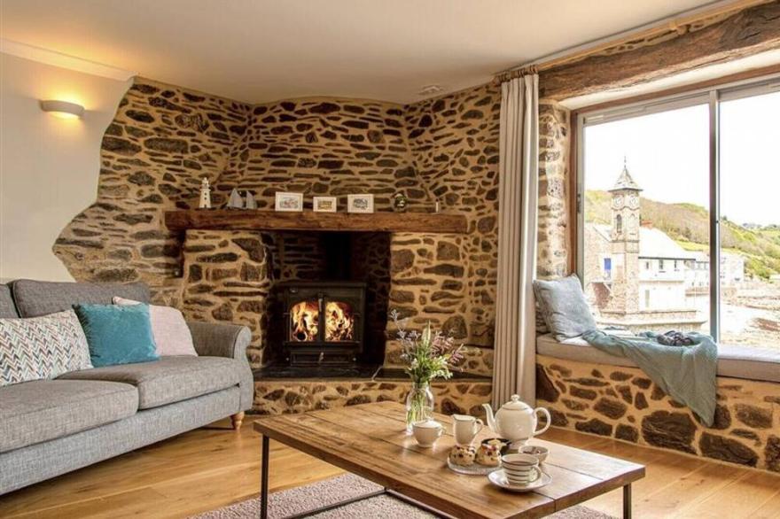 Emelle, a terraced period cottage located in the heart of the historic village of Cawsand