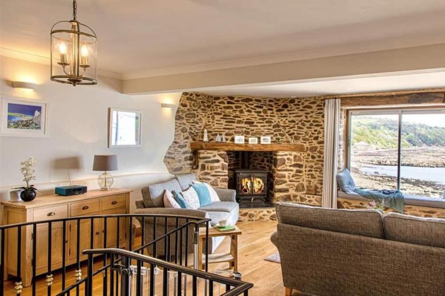 Emelle, a terraced period cottage located in the heart of the historic village of Cawsand