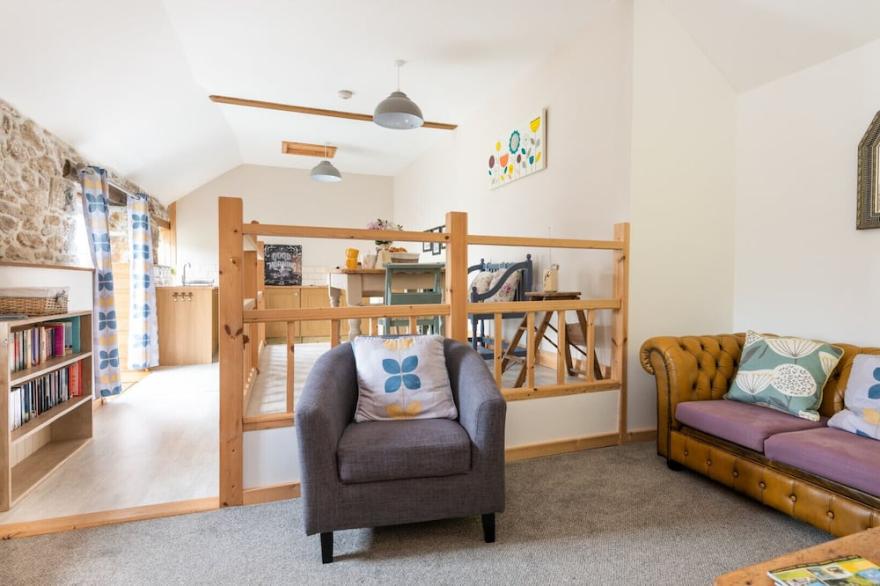 The Old Dairy, stylish and comfortable accommodation for 2 near Falmouth