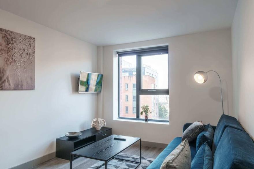 Modern 1 Bedroom Apartment in Central Liverpool