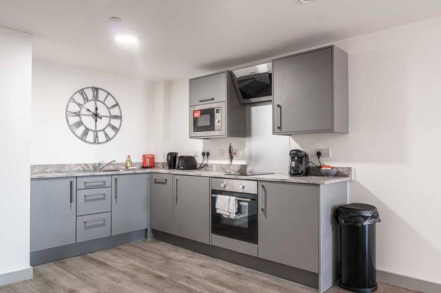 Modern 1 Bedroom Apartment in Central Liverpool