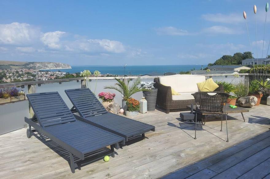 Sea views.