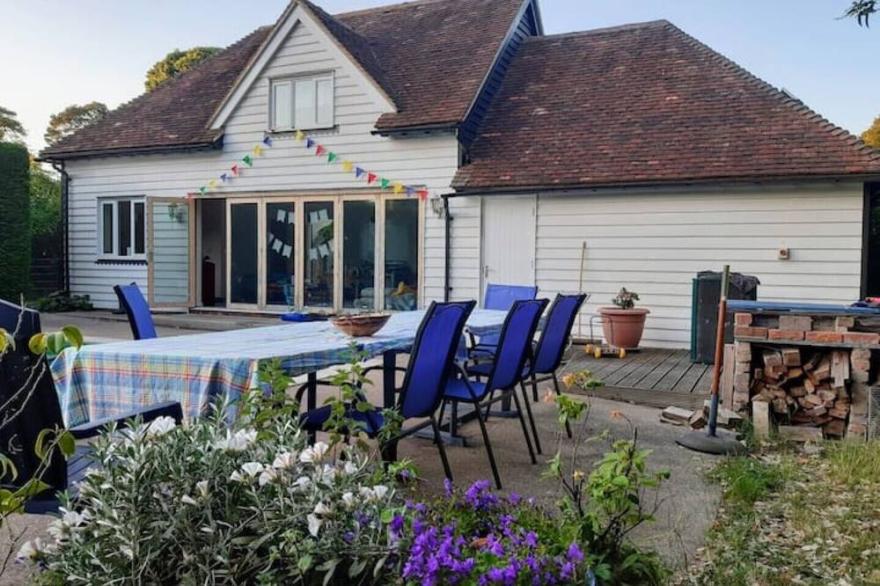 Self-catering in the Kent countryside