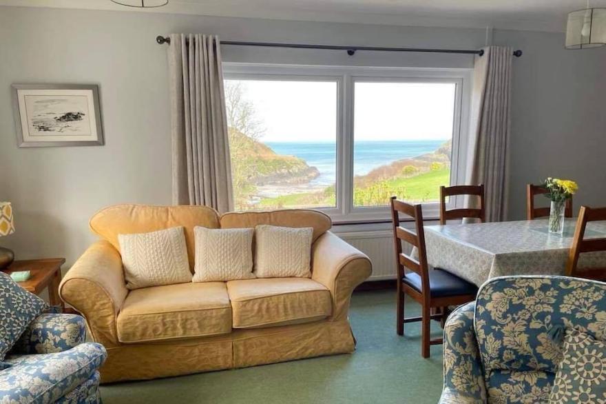 Seaside holiday home for every season, Aberfforest Beach, uninterrupted sea view