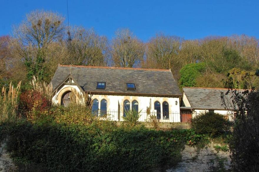 Former Wesleyan Chapel Lee Bay<br>‘DEEP STEAM CLEANED AND SANITISED<br>With EV CHARGER