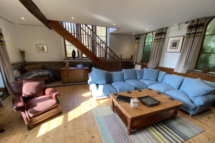 Former Wesleyan Chapel Lee Bay<br>‘DEEP STEAM CLEANED AND SANITISED<br>With EV CHARGER