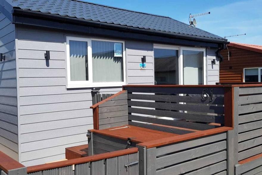 luxury 2-Bed modern chalet in Bridlington