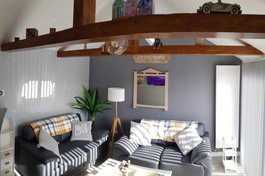luxury 2-Bed modern chalet in Bridlington