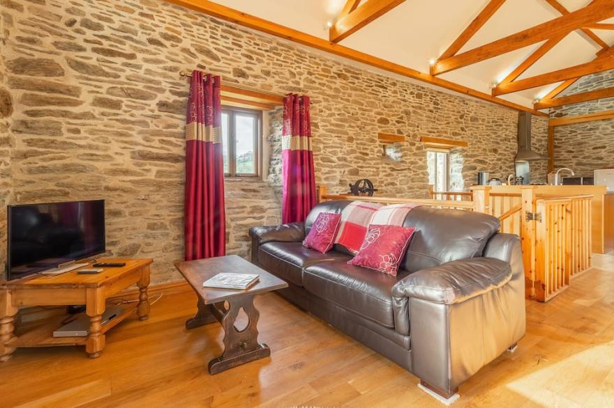 One of two delightful cottages within the beautiful grounds of Cusgarne House.