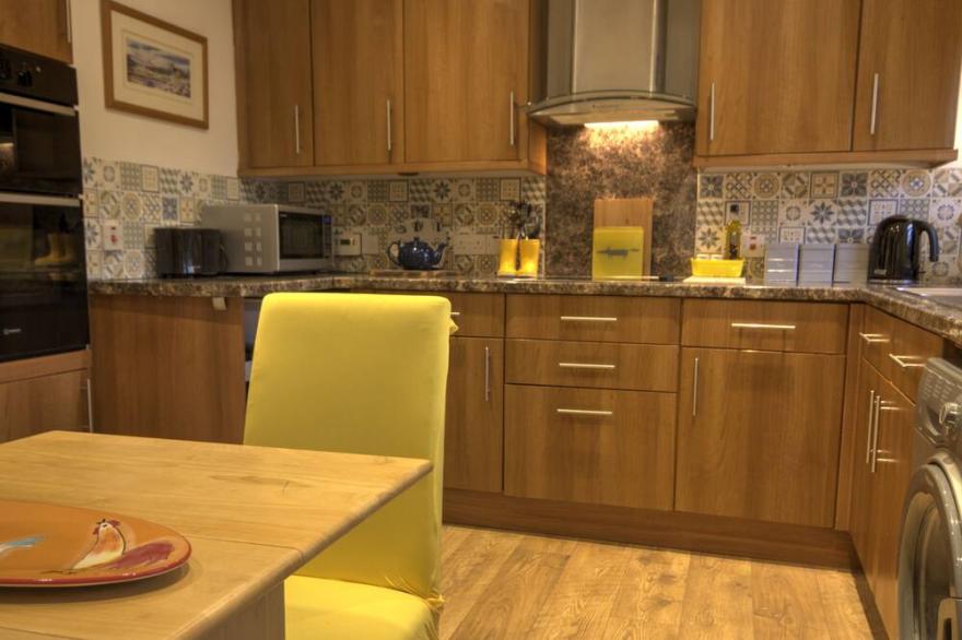 The Apartment at Allt-Sagart is a quaint 1 bed apartment located in the rural village of Golspie