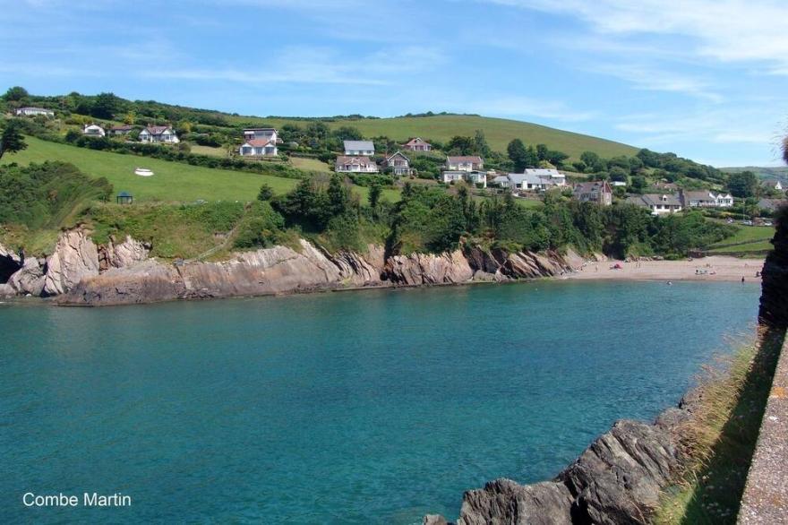 OWLS ROOST, family friendly, with hot tub in Combe Martin