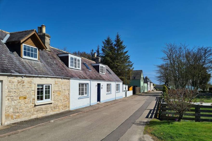 Detached large cottage in Brora, Sutherland