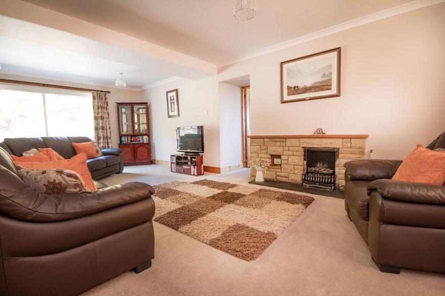 Detached large cottage in Brora, Sutherland