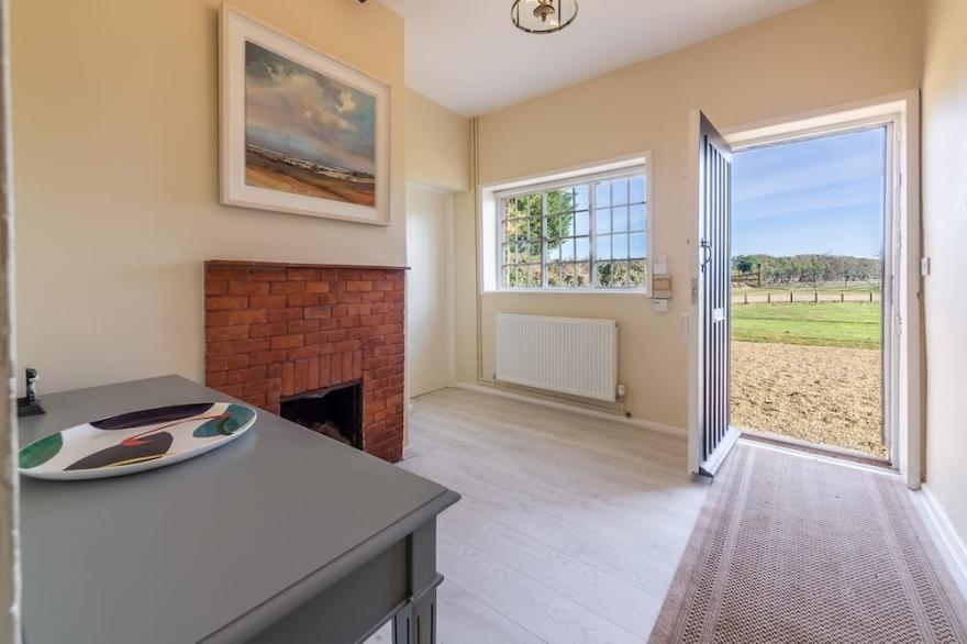 Stay in a 200-year-old lovingly refurbished Georgian farm manager's house.
