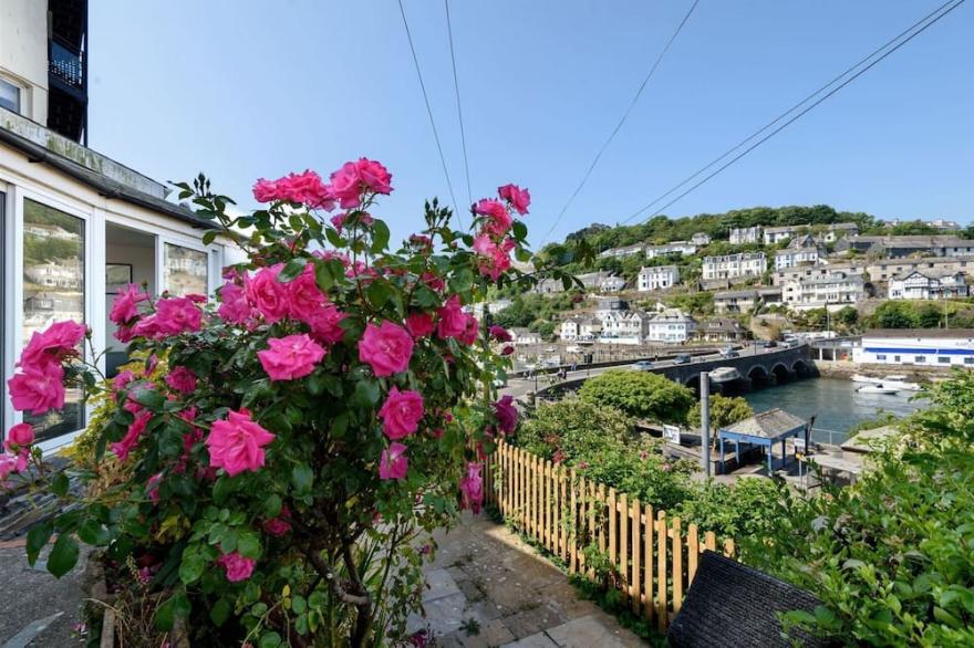 Fabulous town centre property with river views.