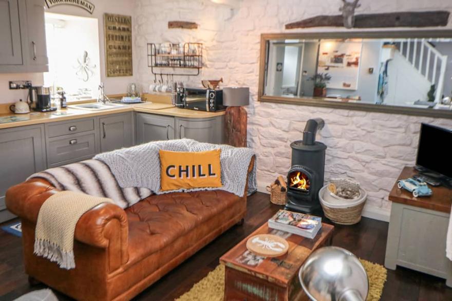 THE DEN, with a garden in Whitby