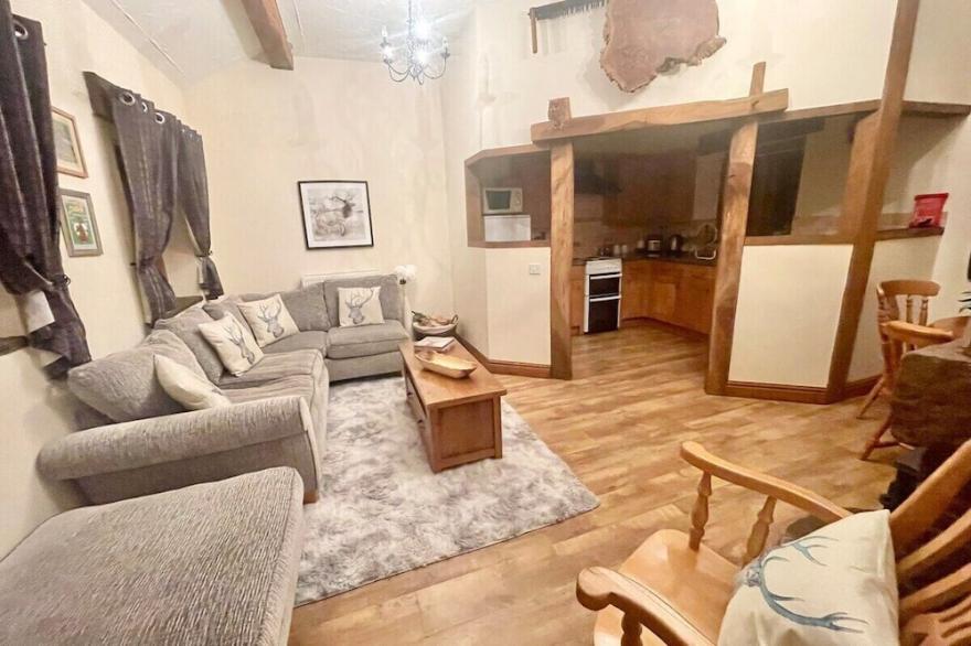 RURAL stone barn with Log Burner, tranquil setting