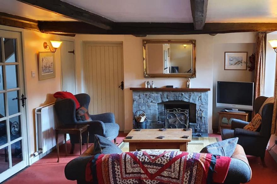 17th century Westmorland stone cottage retaining many original features. Haweswater and Ullswater La