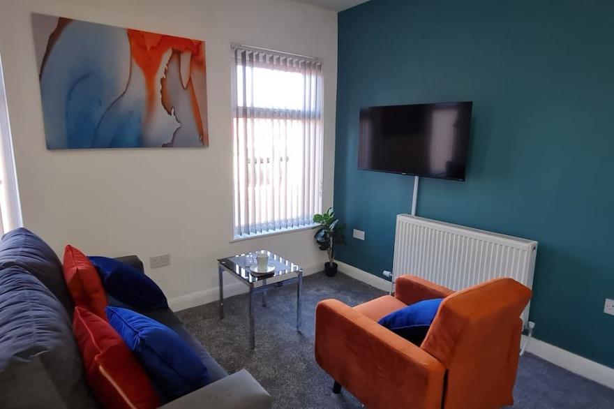 One minute away from the thriving town centre. Great location.