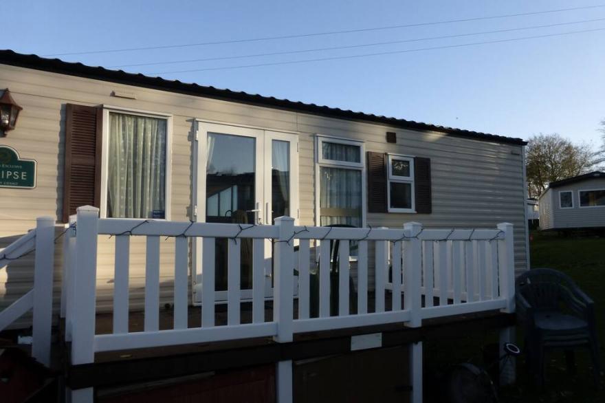 Wild Rose Gorgeous Caravan on Rockley Park