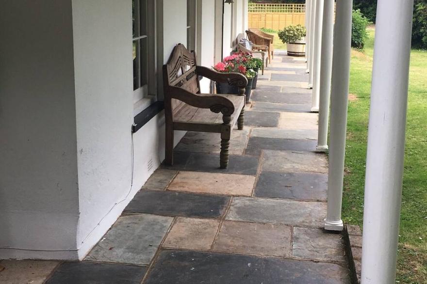 Charming Georgian Manor House, private garden, rural setting near Kingsbridge