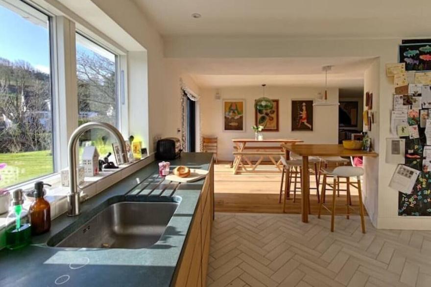 Spacious family home with huge garden