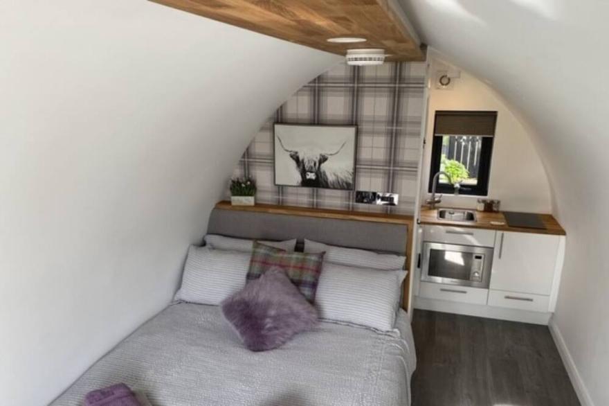 Private Pod and Hot Tub 5 minutes from the Beautiful Coastal town of Ballycastle