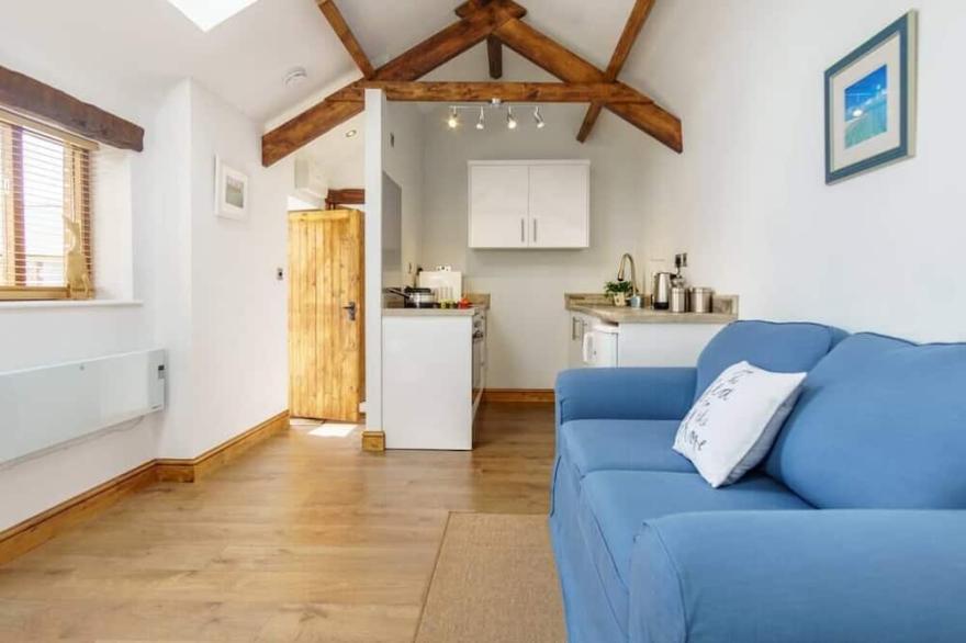 Cosy Pembrokshire barn near sandy beaches