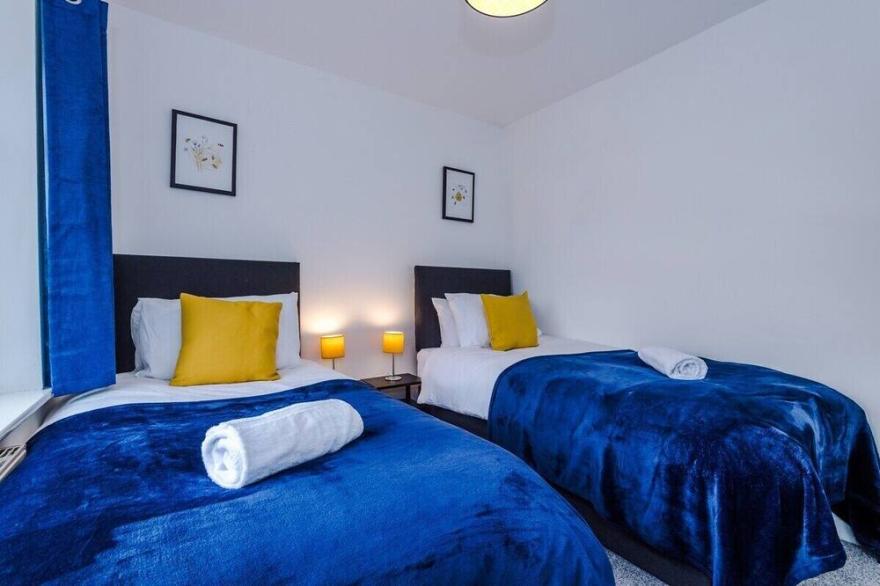 Millola House 2 – near Etihad Stadium free parking