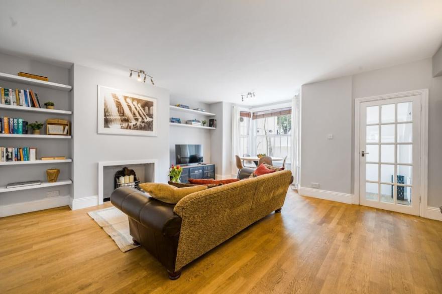 Cosy Garden Apartment in Kensington Olympia